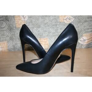 Sam Edelman Danna Black Leather Pumps 7.5 M